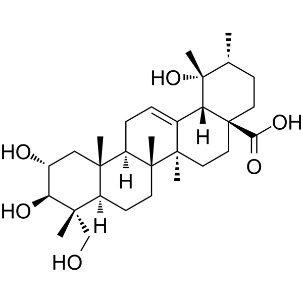19α-Hydroxyasiatic acid 70868-78-9